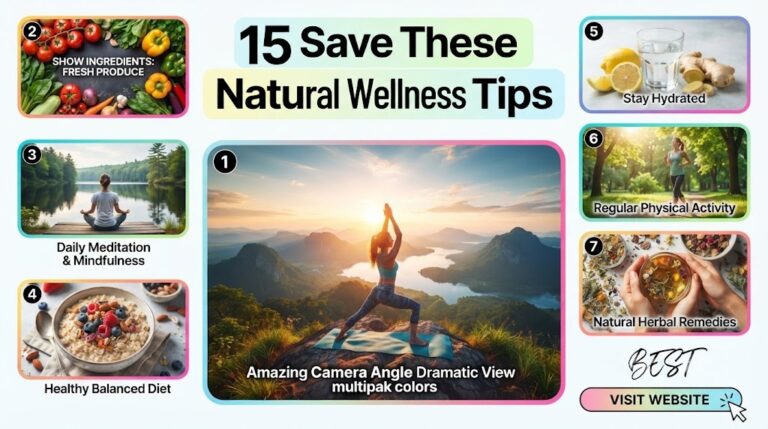 15 Save These Natural Wellness Tips