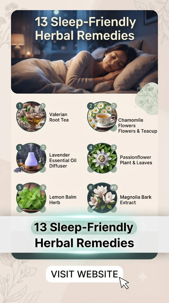 13 Sleep-Friendly Herbal Remedies