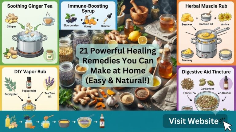 21 Powerful Healing Remedies You Can Make at Home