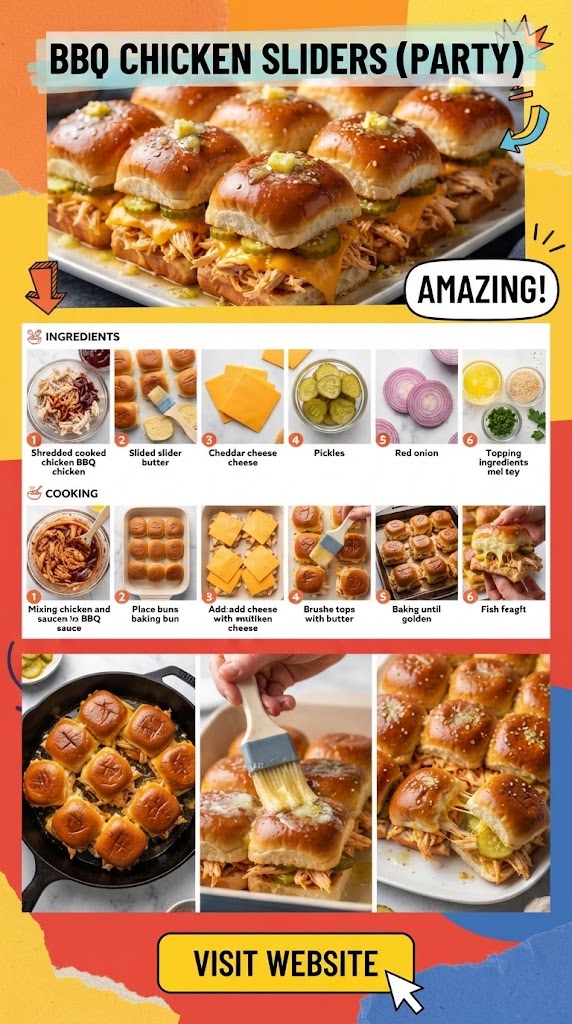 BBQ Chicken Sliders (Party)
