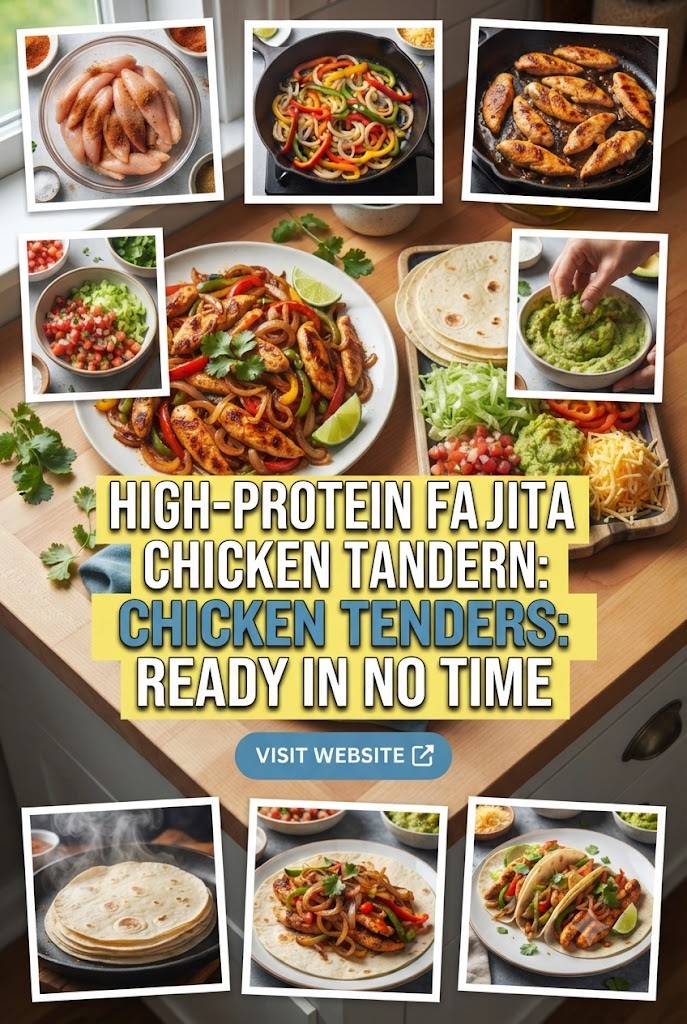 High-Protein Fajita Chicken Tenders: Ready in No Time