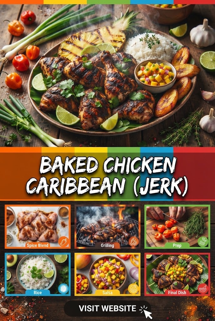 Baked Chicken Caribbean (Jerk)