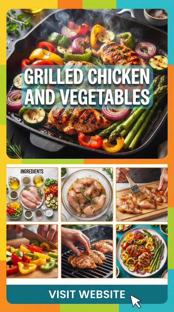 Grilled Chicken and Vegetables