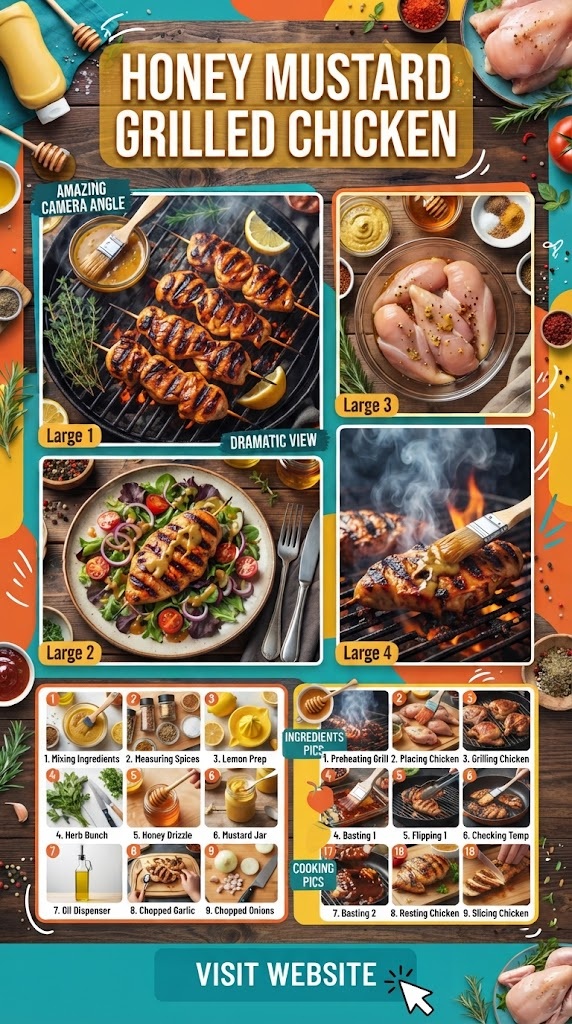 Honey Mustard Grilled Chicken